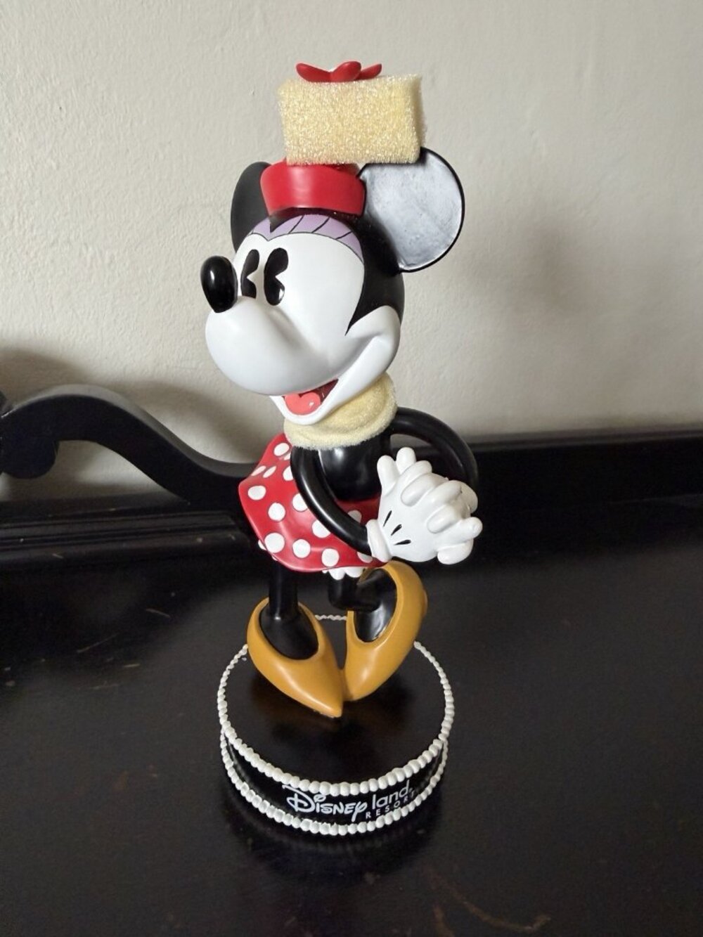 Vintage Disneyland Minnie Mouse Bobblehead 9"